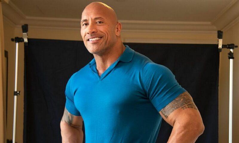 Dwayne Johnson celebra su nuevo éxito