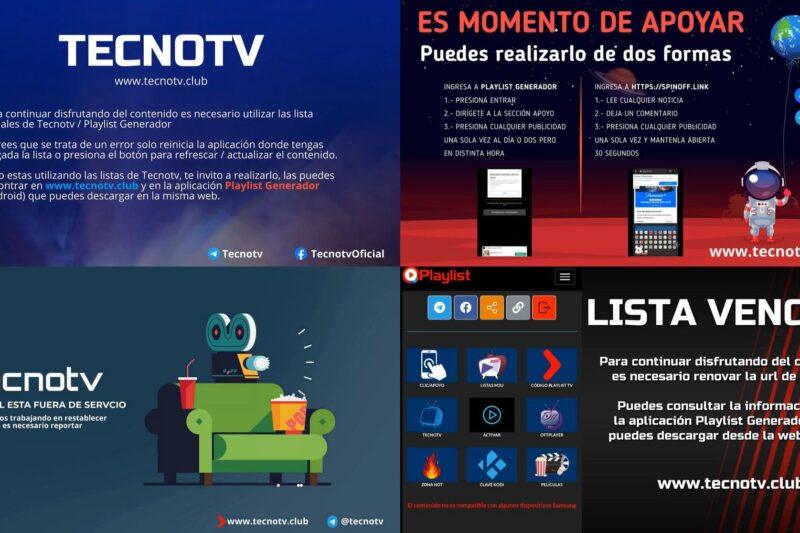 Aprende a identificar los pantallazos en tus listas #IPTV
