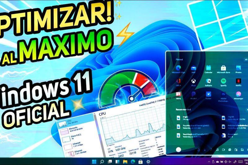 Optimiza Windows 11 al Máximo: Guía Completa para Mejorar el Rendimiento